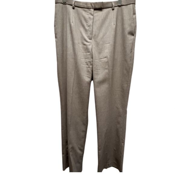 Pendleton Tan Wide Leg Virgin Wool Dress Pants, Trousers Size 10 - Picture 1 of 7